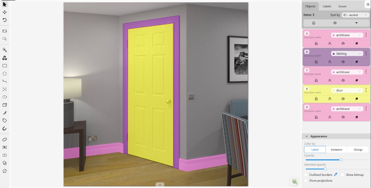 White-on-white scheme where contrast gives almost no edge to follow — source